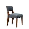 Bruno Chair in Blue Fabric
