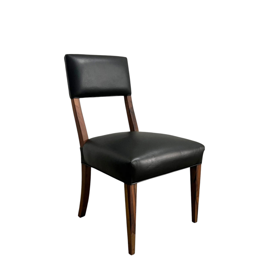 Luca Chair in Black Leather
