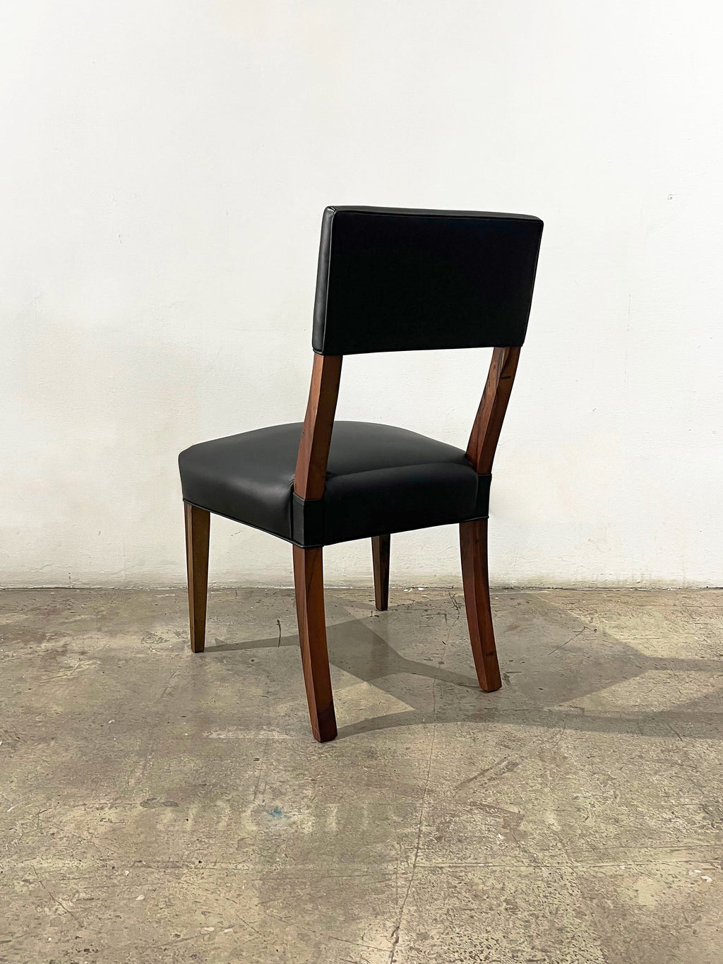 Luca Chair in Black Leather