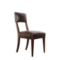 Luca Chair in Chocolate Leather