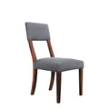 Luca Chair in Grey Fabric