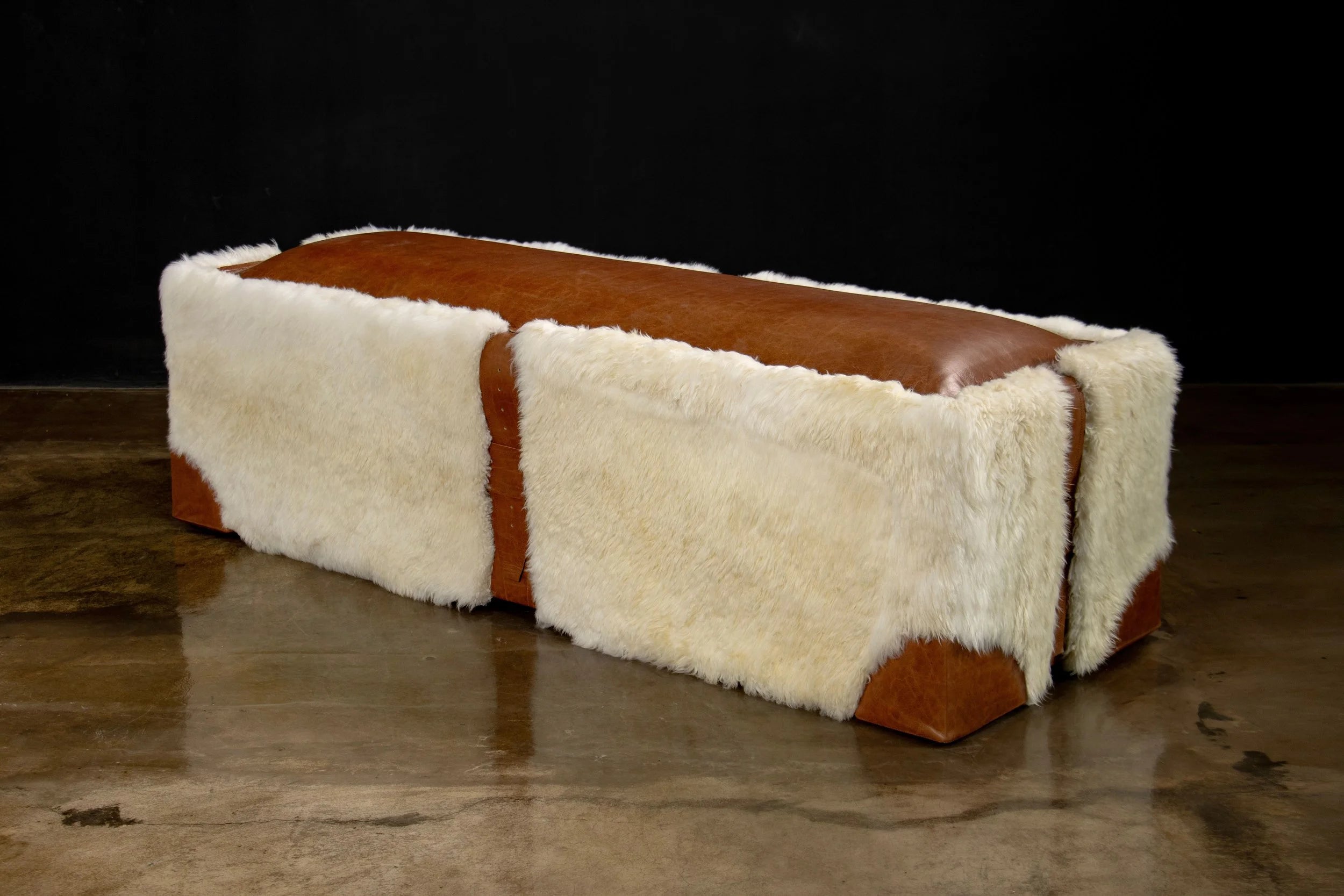 Ovino Shearling Bench