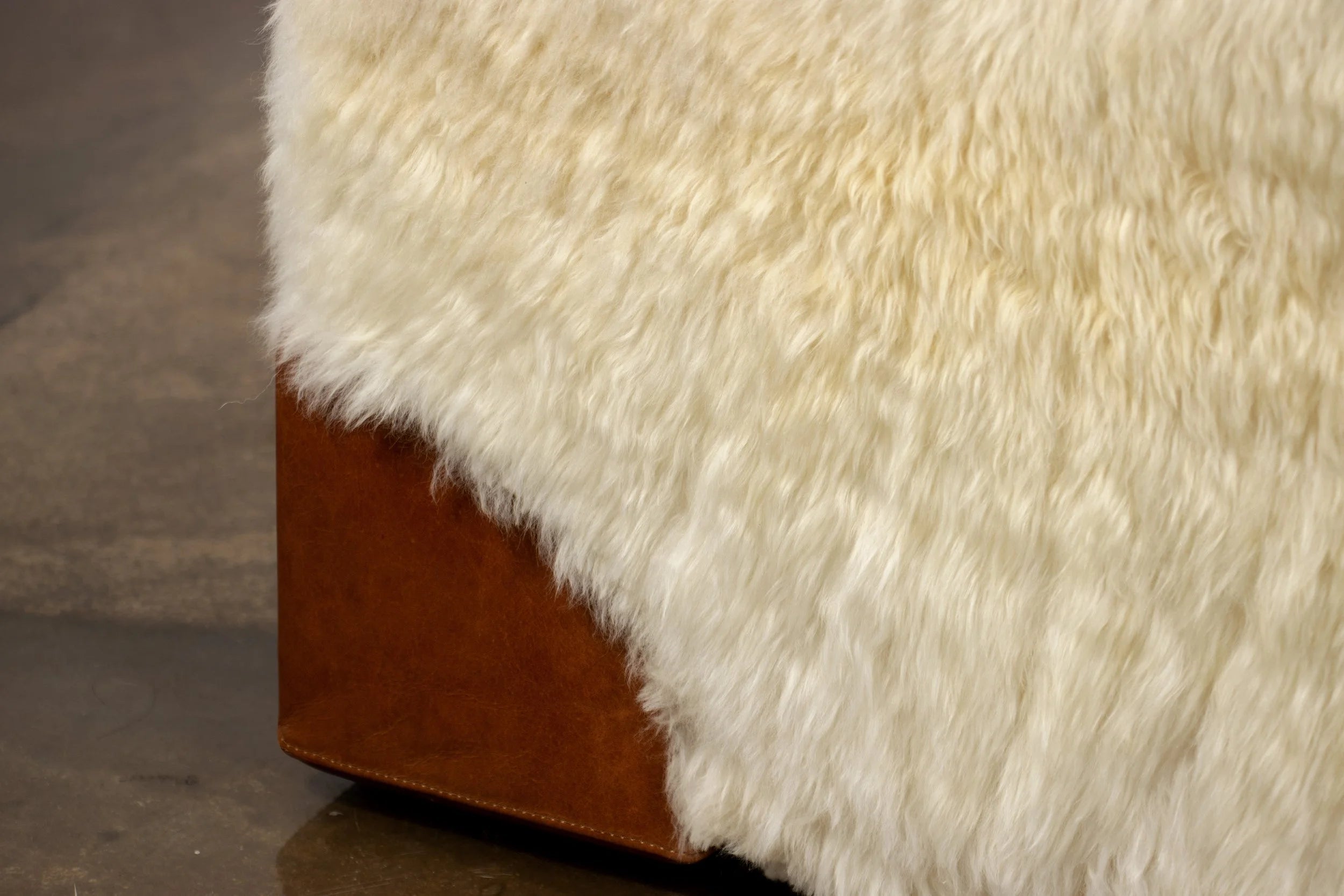 Ovino Shearling Bench
