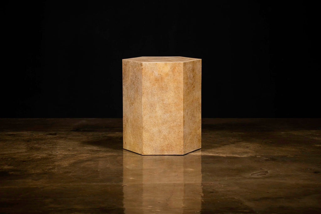 Pergamino Hex Chico Caramel