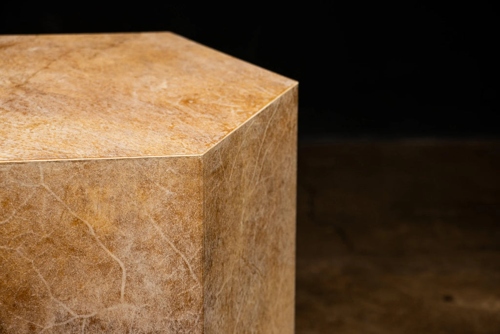 Pergamino Hex Chico Caramel