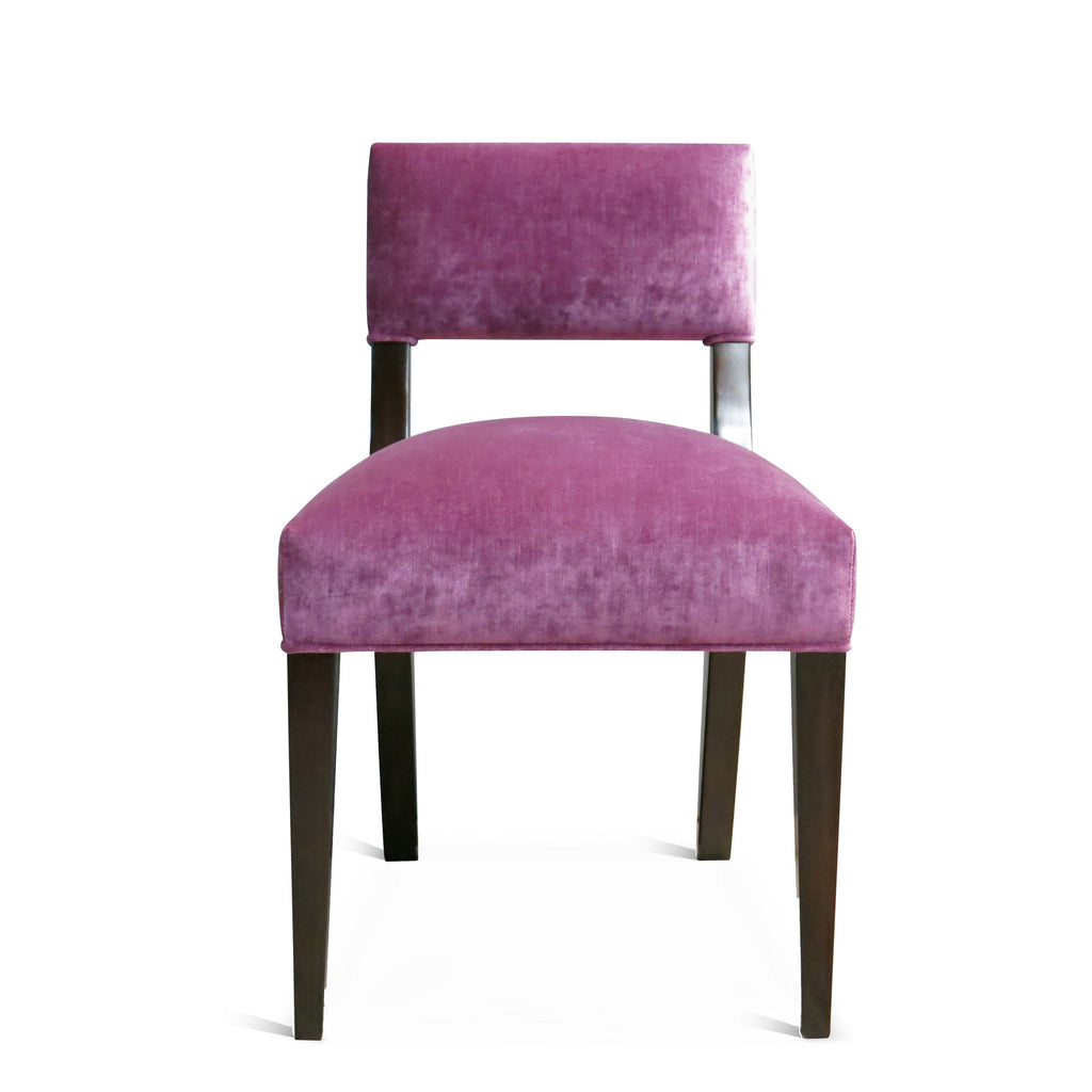 Set of 4 Bruno Chairs in Pink Fabric
