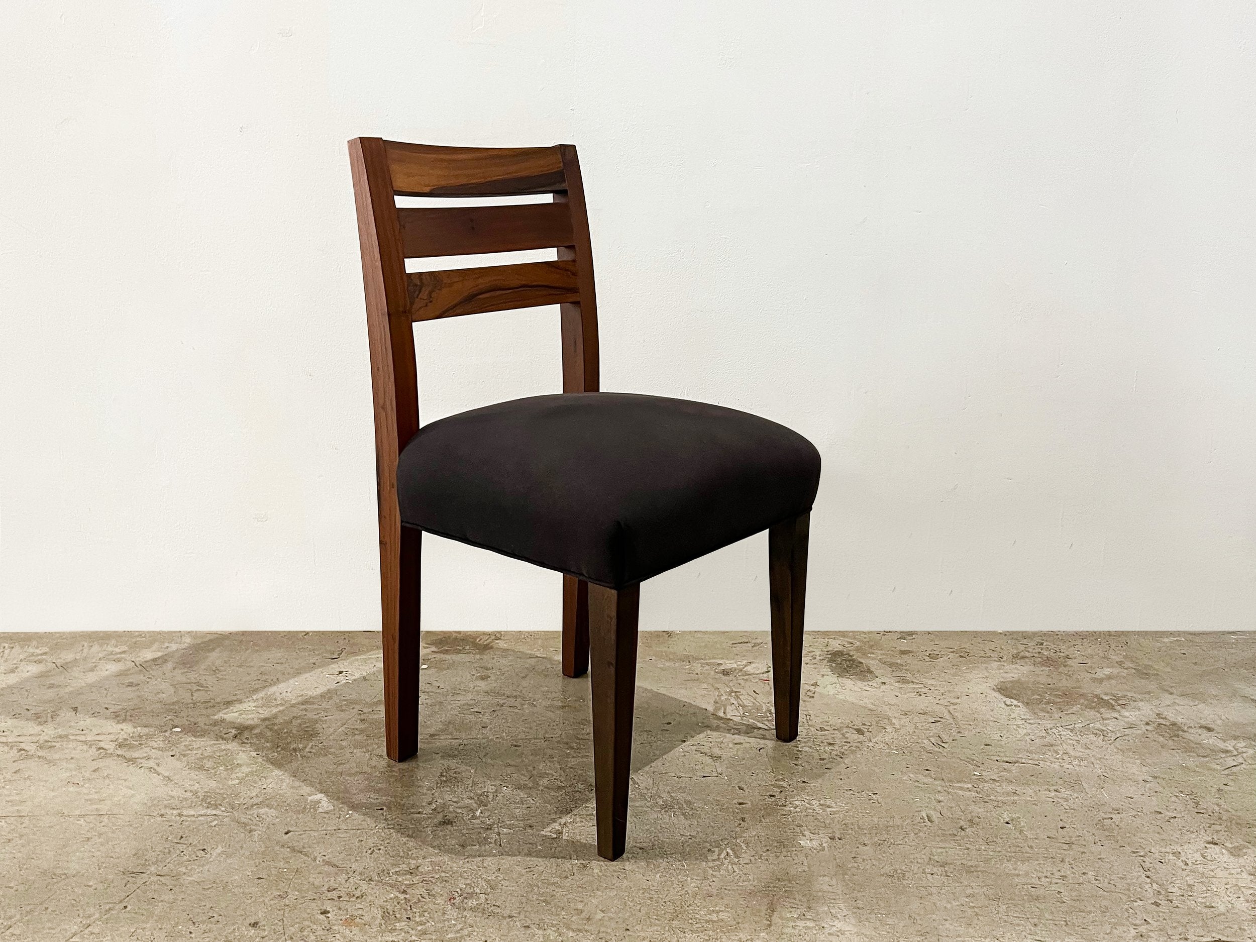 Renzo Chair in Black Fabric
