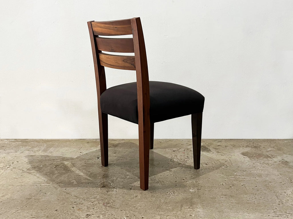 Renzo Chair in Black Fabric