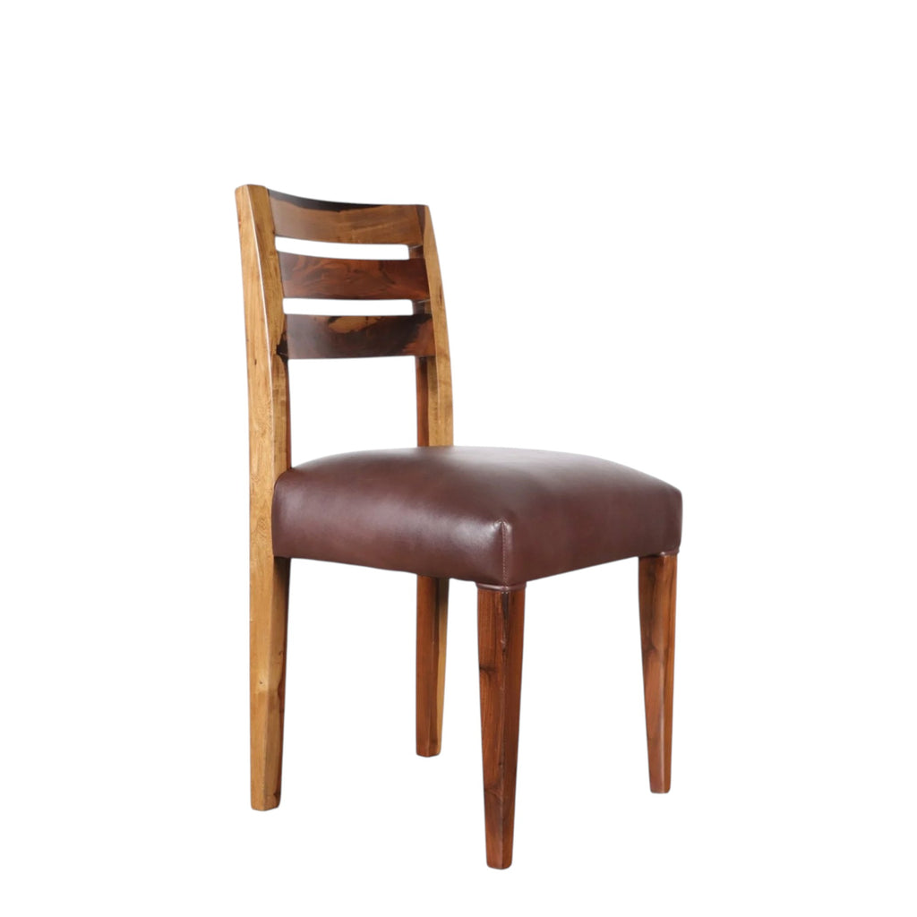 Renzo Chair in Chocolate Leather