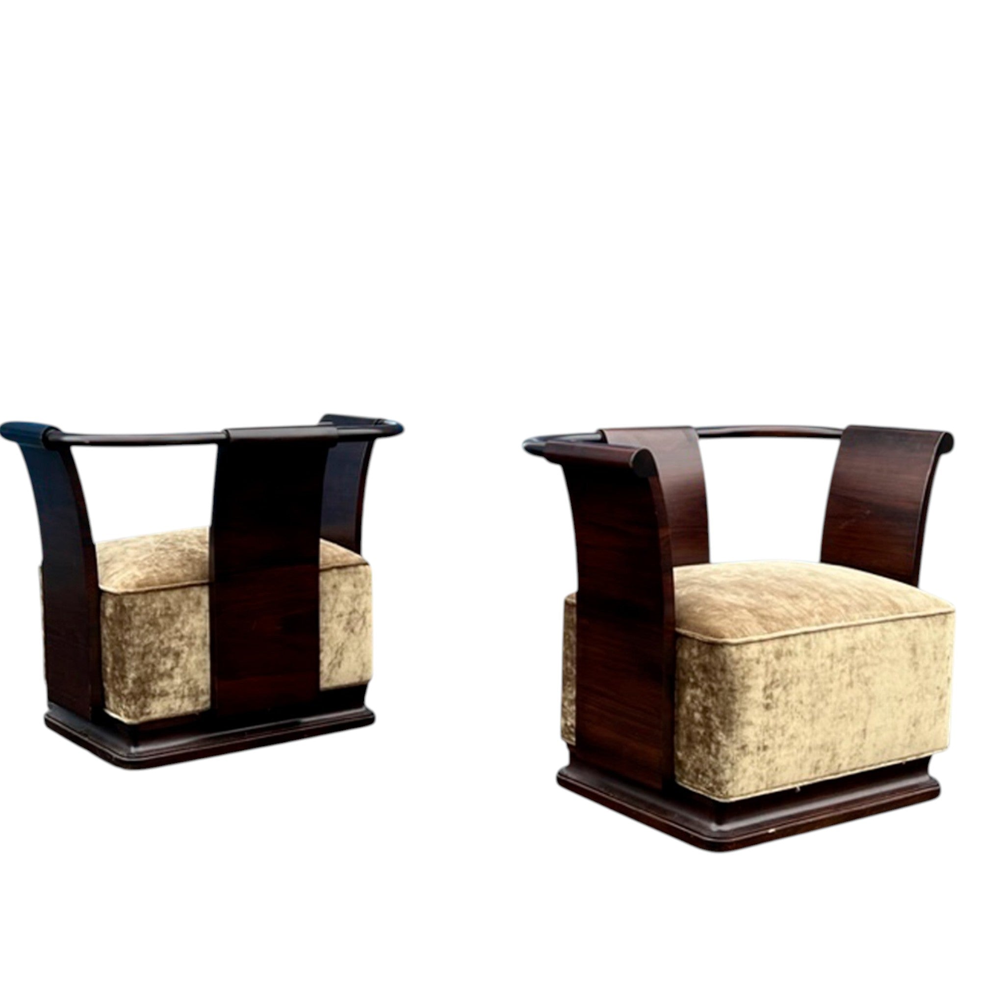 Set of 2 Simone Lounge Chairs