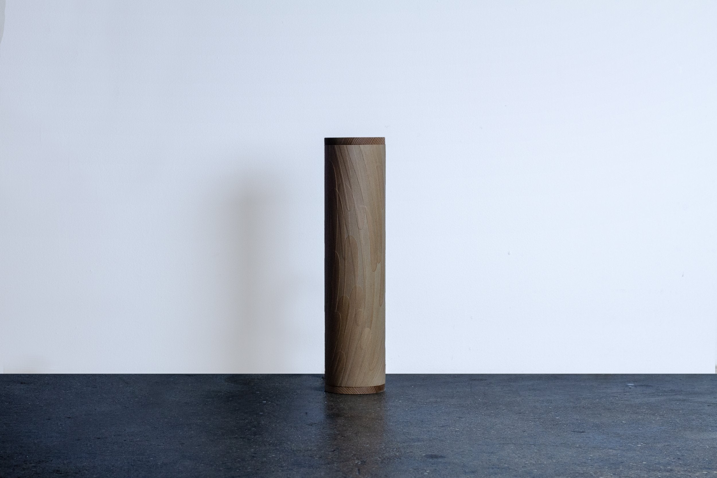 Shavings Column by Theophane Ingold
