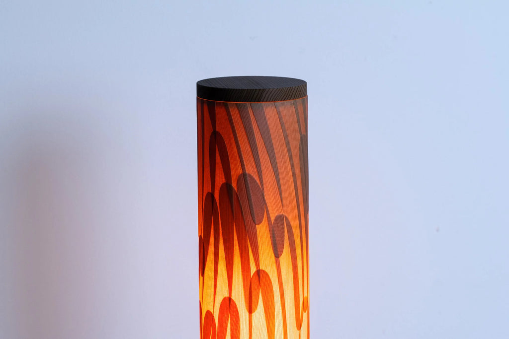 Shavings Column by Theophane Ingold
