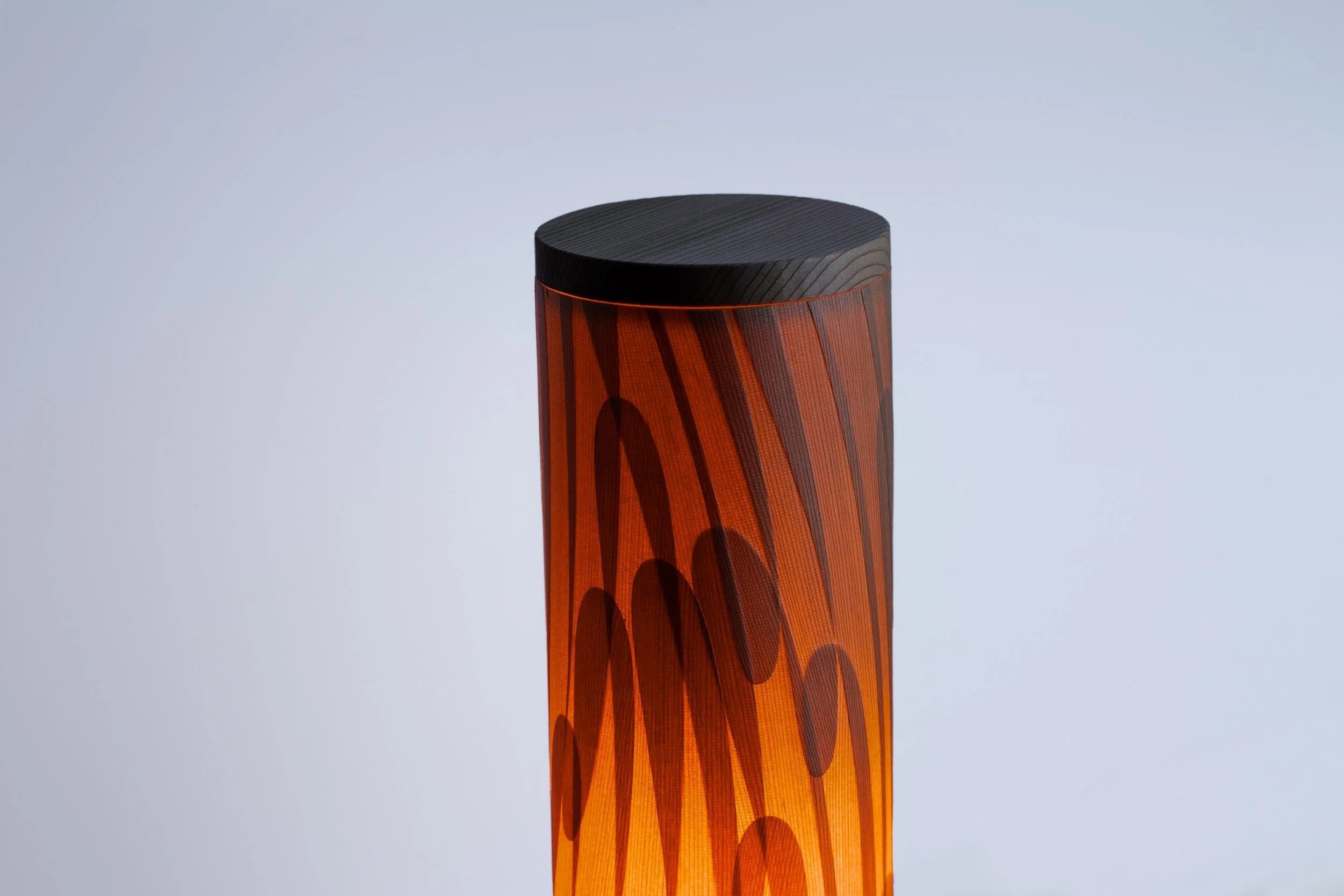 Shavings Column by Theophane Ingold