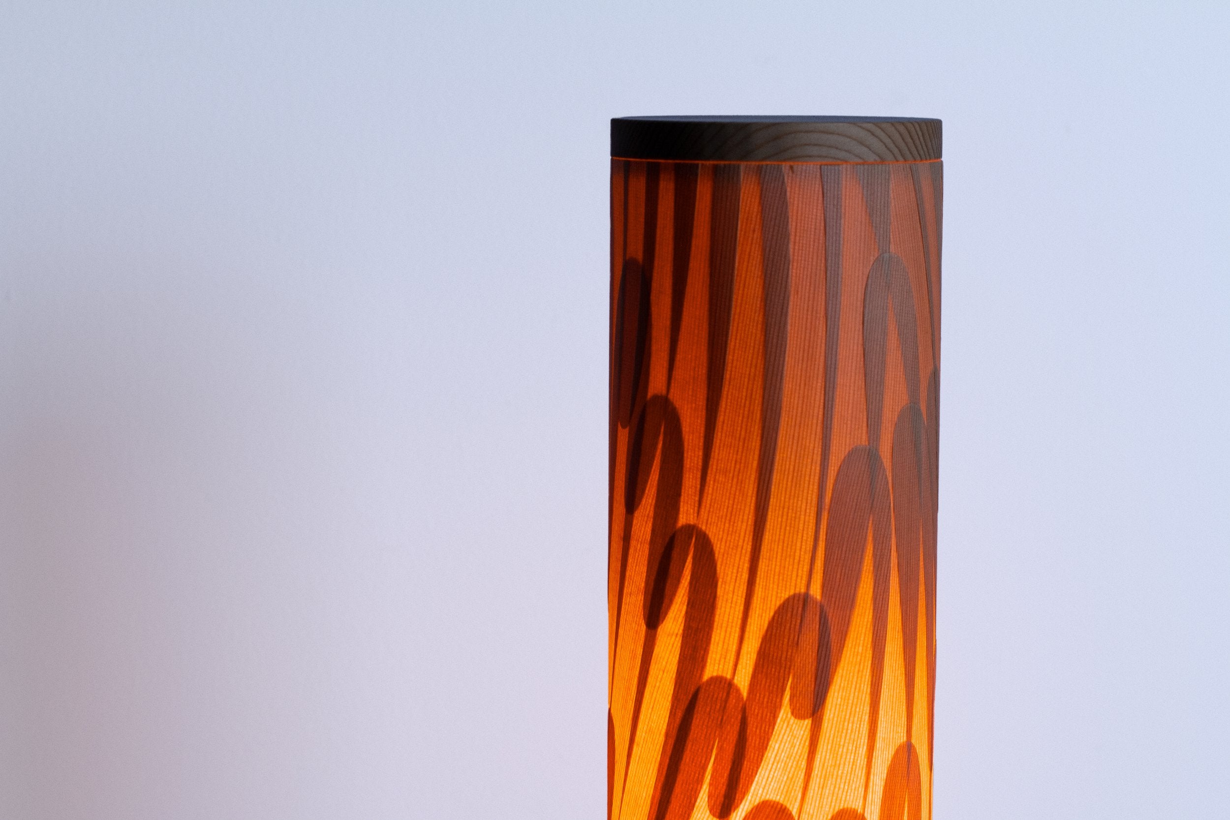 Shavings Column by Theophane Ingold
