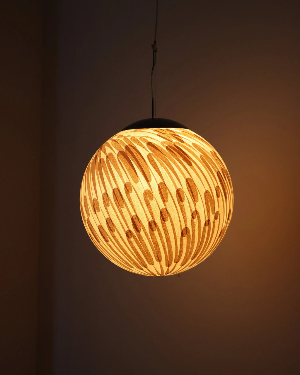 Shavings Sphere by Theophane Ingold