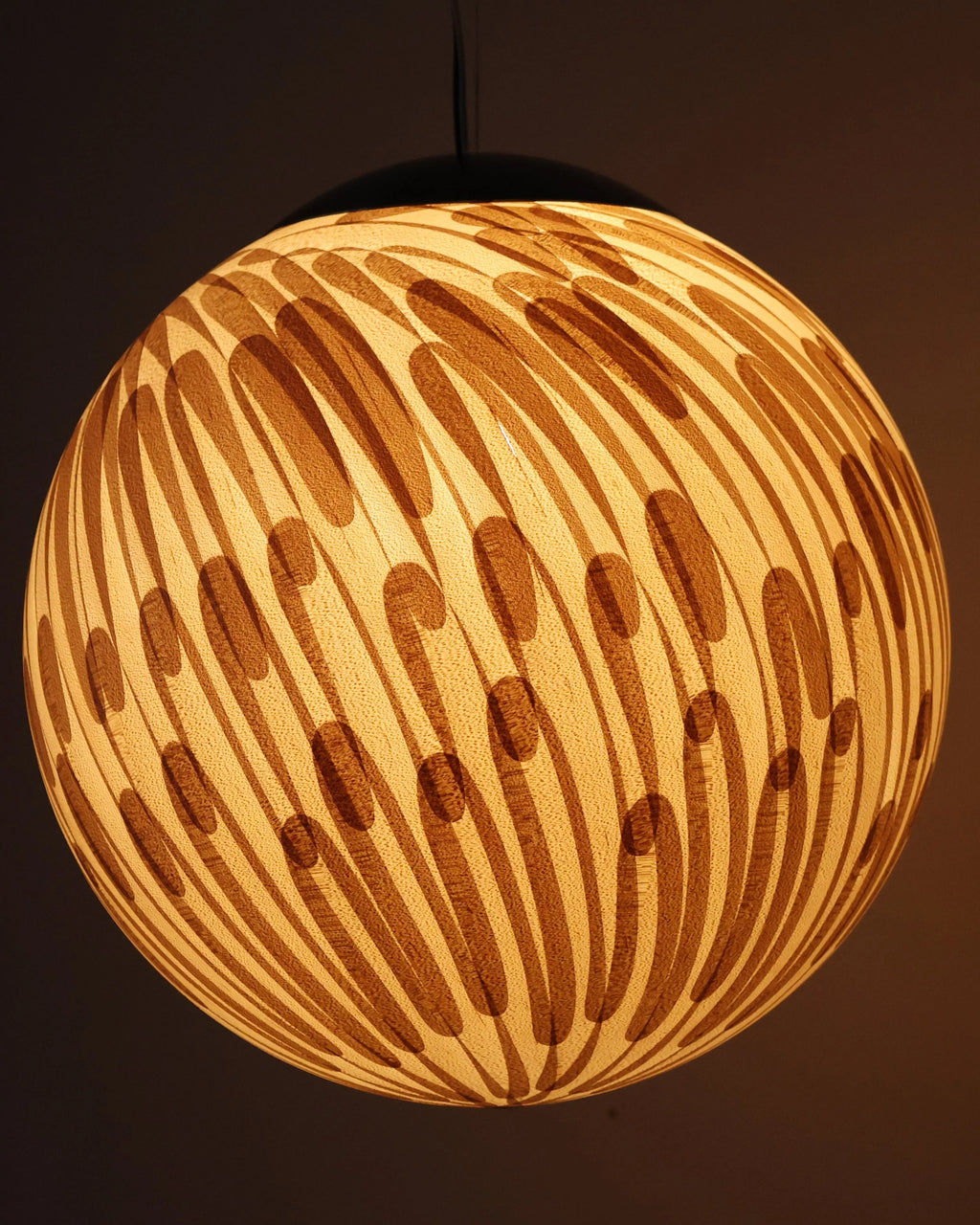 Shavings Sphere by Theophane Ingold