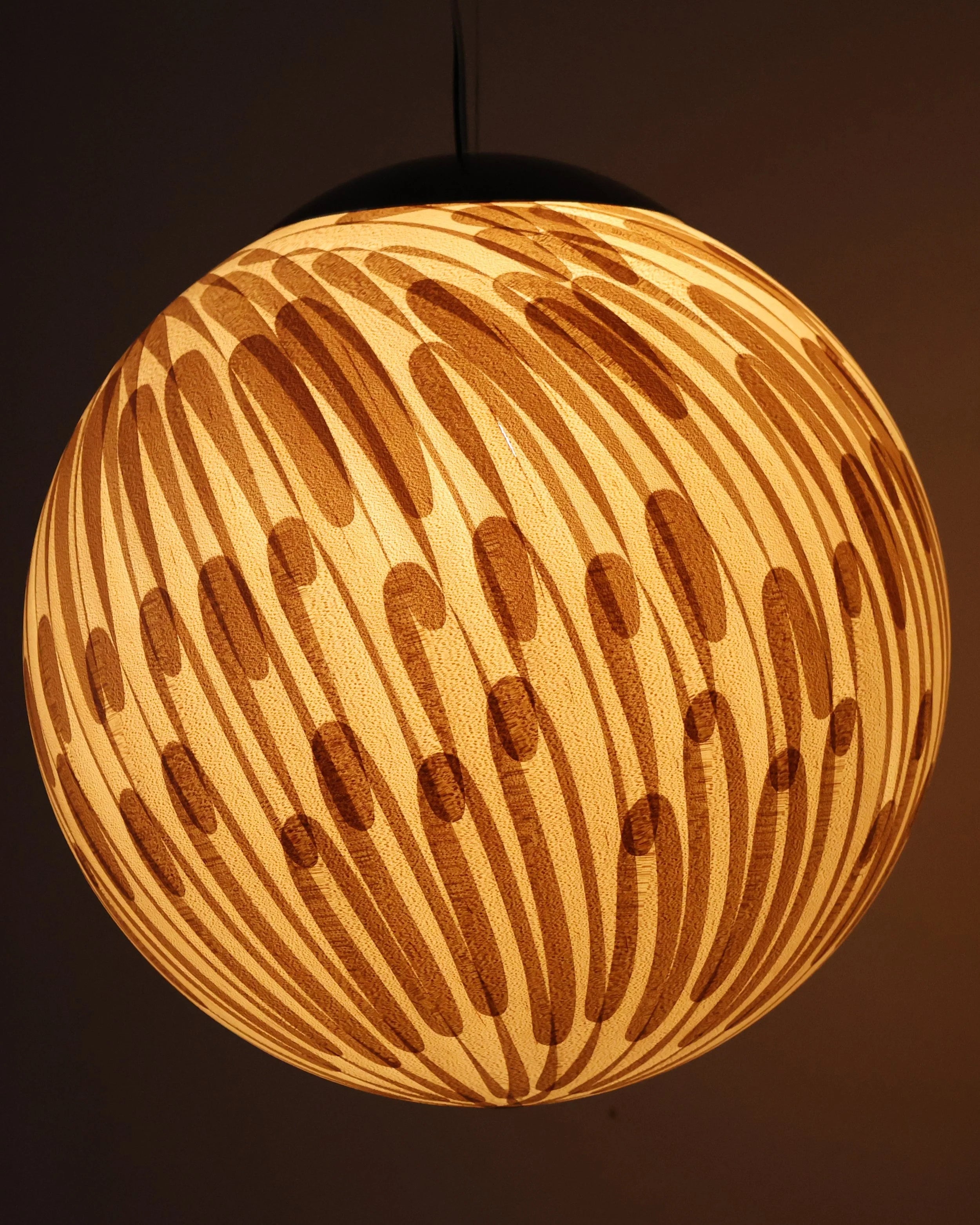 Shavings Sphere by Theophane Ingold