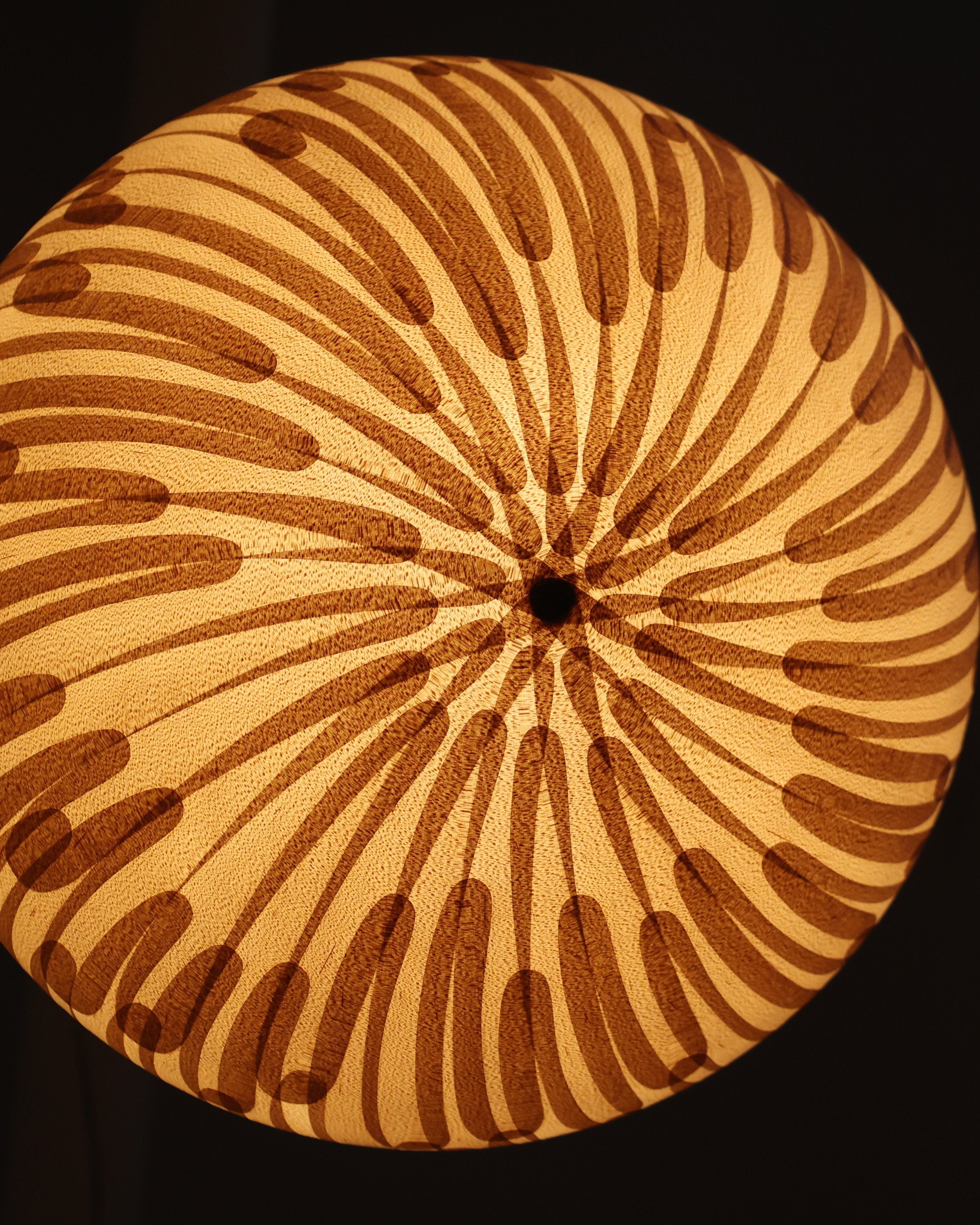 Shavings Sphere by Theophane Ingold