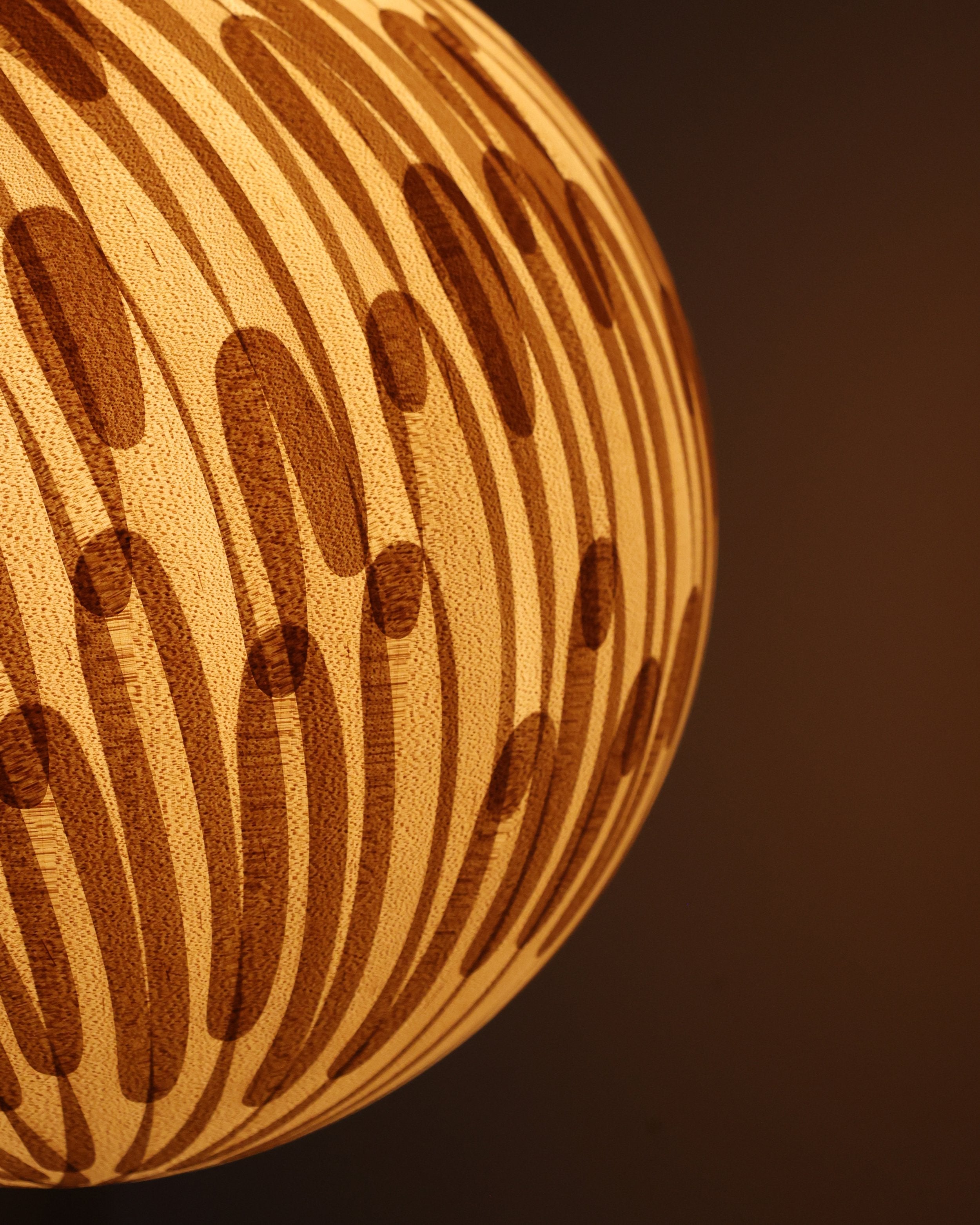 Shavings Sphere by Theophane Ingold