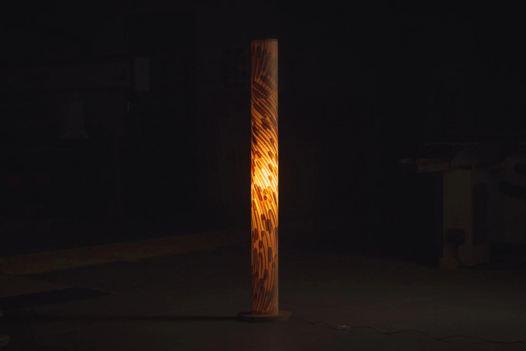 Shavings Totem by Theophane Ingold