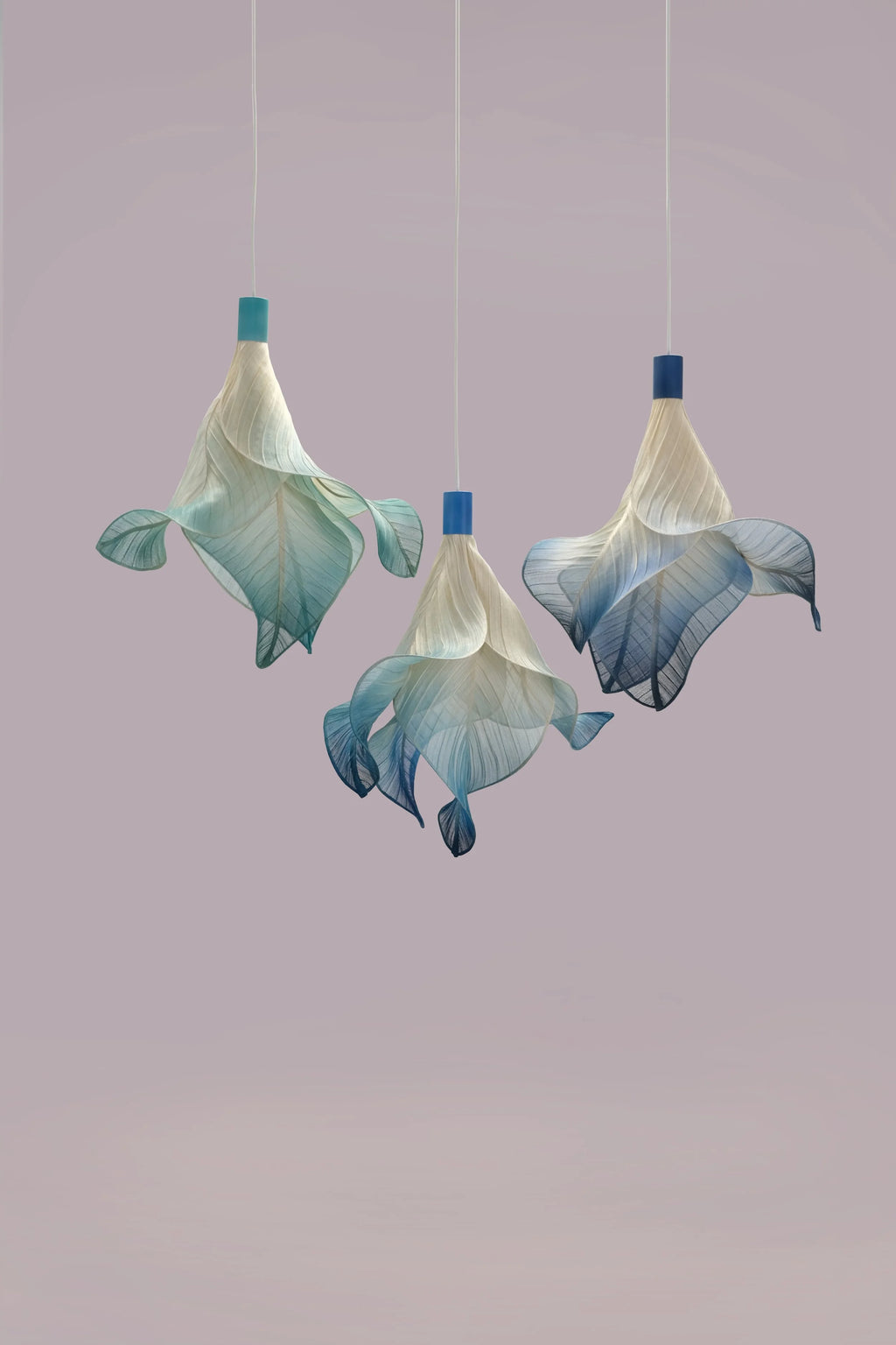 Sirenetta Pendant Light Hand-Painted by Mirei Monticelli