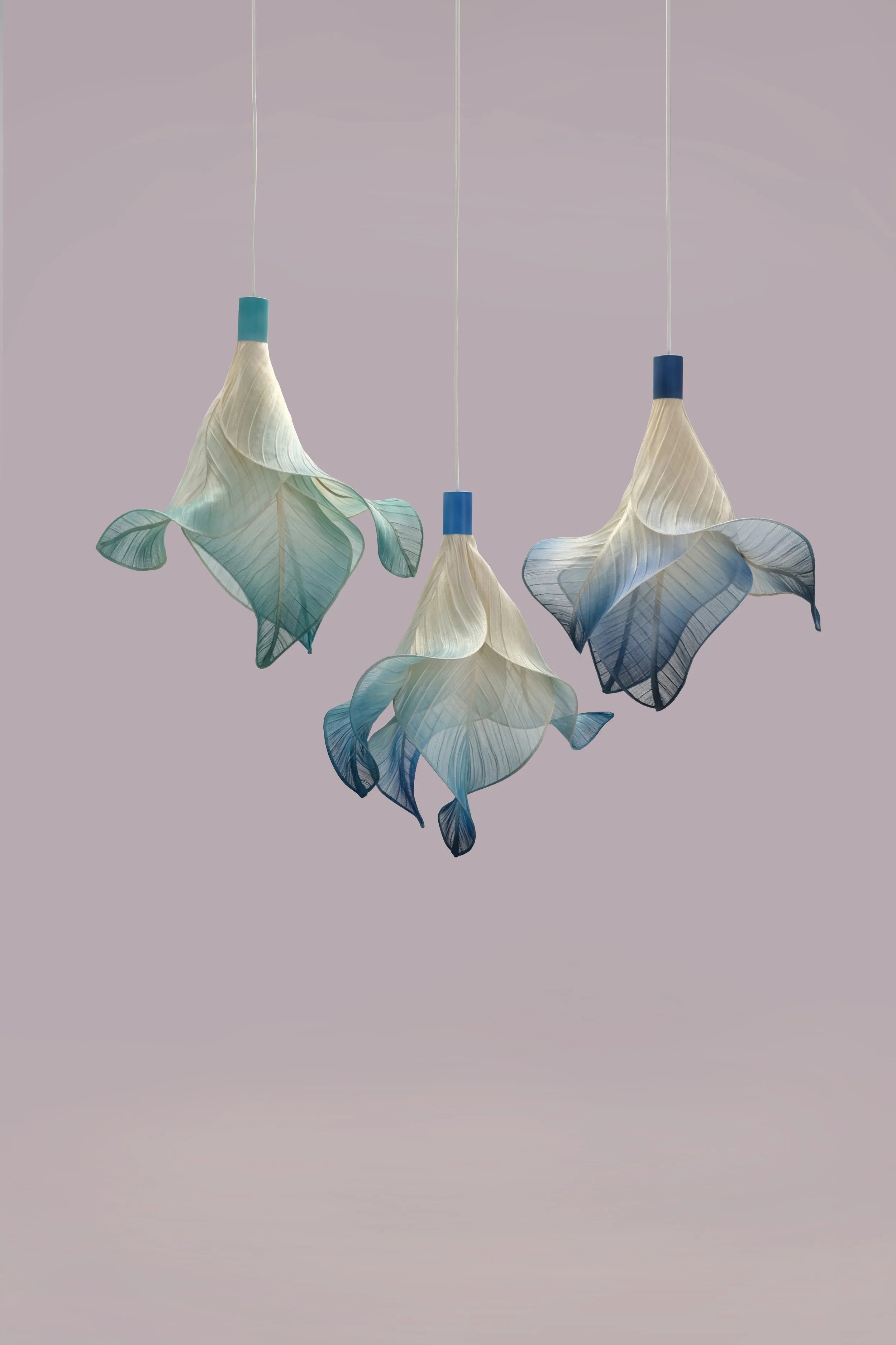 Sirenetta Pendant Light Hand-Painted by Mirei Monticelli