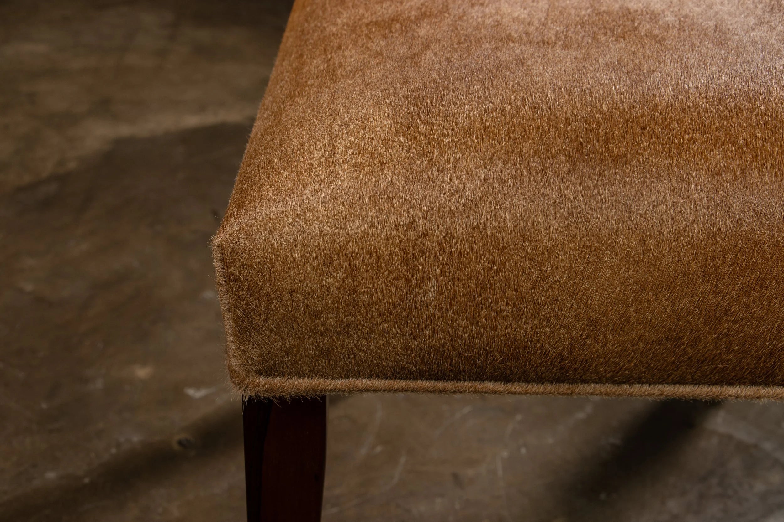 Umberto Chair Hair Hide Leather