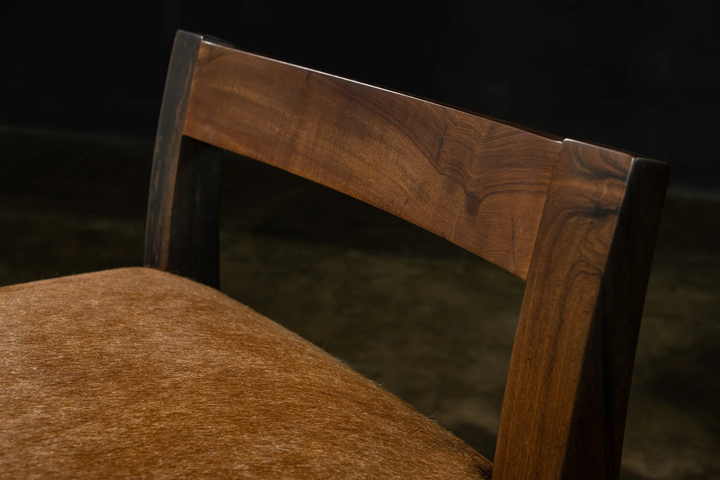 Umberto Chair Hair Hide Leather