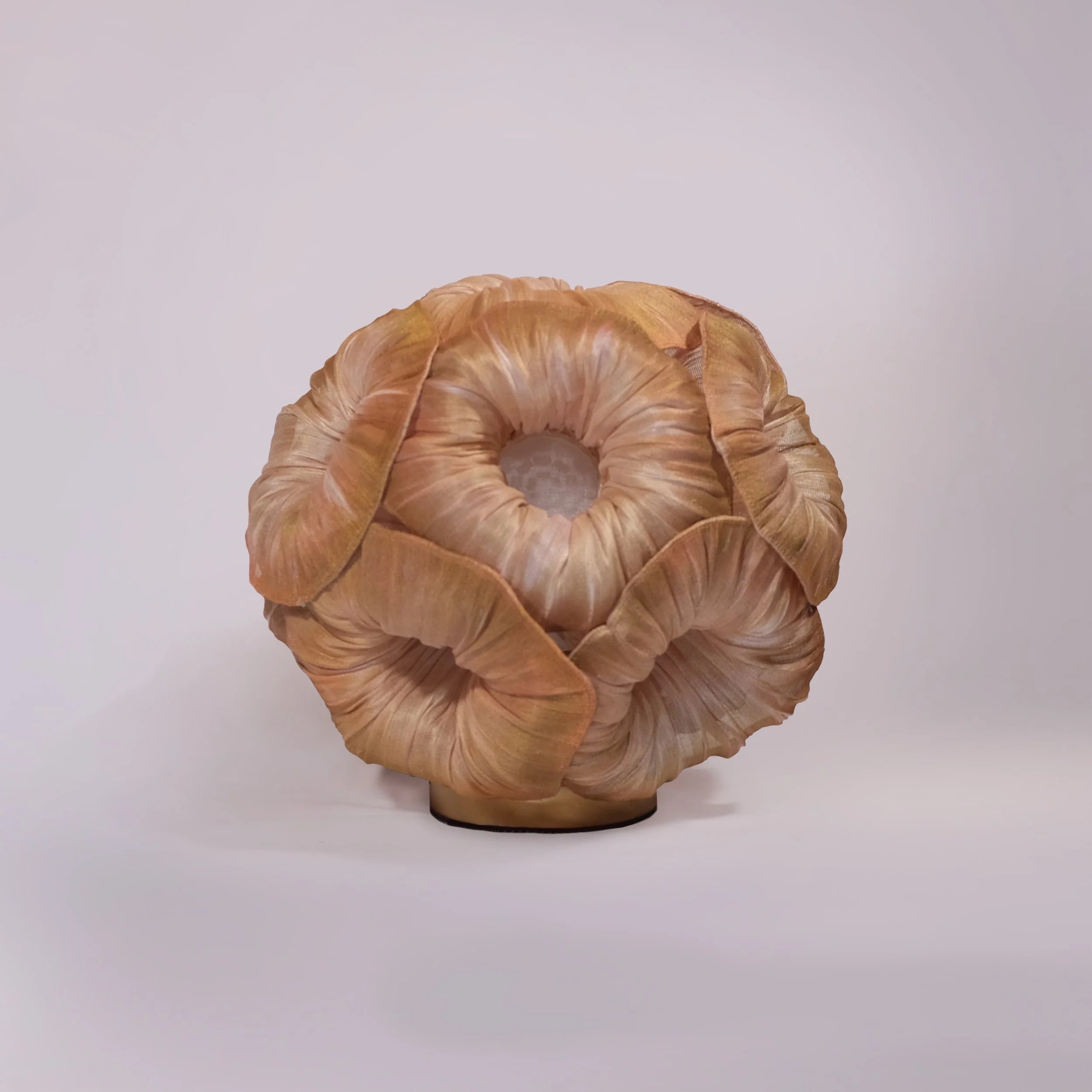 Anemone Hand-Painted Small Table Lamp from Mirei Monticelli